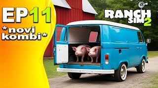 SKUPIO PARE ZA PREDOBAR KOMBI, POSADIO ANANAS! *Ranch Simulator 2* EP11