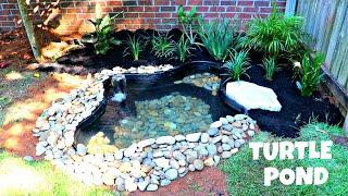 DIY Building a Turtle Pond (Day 1)