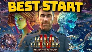 How to Start best in Galactic Civilizations IV Supernova | Explore Expand Research & Building Guide