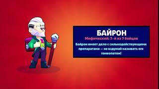 Анимация Выпадения Байрон | Brawl Stars