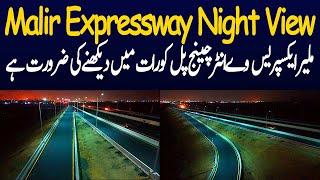 Malir Expressway's MOST ASTOUNDING Night View Development!