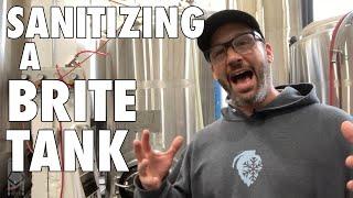 Adam Makes Beer: How to Sanitize and Purge a Brite Tank