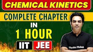 CHEMICAL KINETICS in 1 Hour || Complete Chapter for JEE Main/Advanced