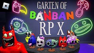 Garten of BANBAN RP X : roblox mascot full gameplay walkthrough