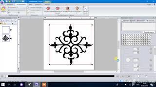 Создание дизайна вышивки
