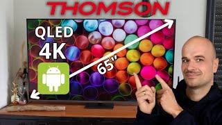 Cette Smart TV 4K 65 Pouces PAS TROP CHERE est MAGNIFIQUE (THOMSON 65QGC14)