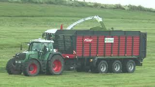 Rostselmash RSM F 2650 on grassland demo in Germany