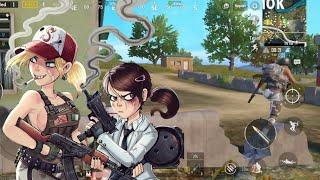 جلد سكوادات مع فريق بنات محترفات من الكويت في ببجي موبايل PUBG Mobile