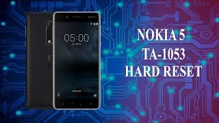 Hard reset Nokia 5 Сброс настроек Nokia TA 1053 android 9