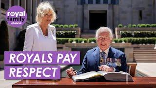 King Charles and Queen Camilla Visit Australian War Memorial