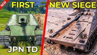 FIRST Japanese Destroyer, German Siege TD, BZ-58-2 | World of Tanks New Tanks