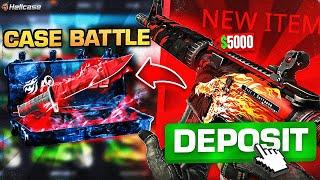 I WON VERY HUGE KNIVES AND SKINS ON HELLCASE ! HELLCASE GIVEAWAY 2025 ! HELLCASE PROMO CODE 2025 !