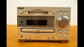 Музыкальный центр, Sony, MD313, MD, Mini Disc, CD, Radio