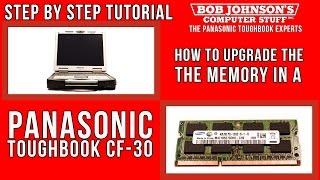 How to Upgrade the Memory in a Panasonic Toughbook CF-30