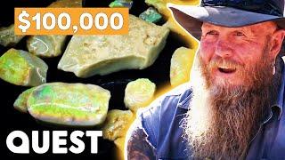 Bushmen Kick Off Their Season With A $100,000 Haul | Outback Opal Hunters