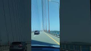 Bridge to Russky Island. Vladivostok. Far East. Russia.
