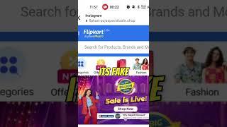 Fake Flipkart Scam website ALERT  | Don’t Get Fooled by Flipkart Impostors! 2024