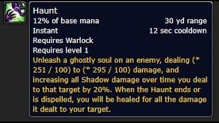 Warlock SoD HAUNT rune location