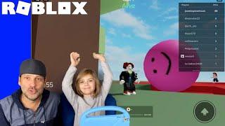 Jace's Playhouse Tries to get 50 wins on ROBLOX Stay on the Cube