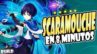 SCARAMOUCHE BUILD EN 8 MINUTOS! - Guía Build Scaramouche Mejores Armas, Equipos - Genshin Impact