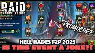 New PROMOCODE! Hero's Path a Complete SCAM - Hell Hades F2P Challenge 2025 | RAID: Shadow Legends