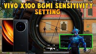 VIVO X100 BGMI SENSITIVITY SETTING || VIVO X100 BGMI ZERO RECOIL SENSITIVITY || BEST SENSITIVITY