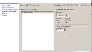 P2V (Physical 2 Virtual) with VMware Converter