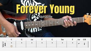 Forever Young - Alphaville - Guitar Instrumental Cover + Tab