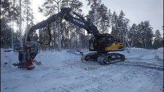 Volvo EC 220 DL / Log Max 7000 xt