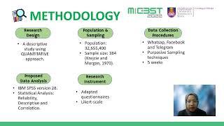 Factors Influencing Tourist's Intention To Select A Tourism Destinations By Using Social Media