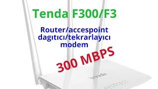 Wifi Telekom Tenda F3/ Tenda F300  Router Modem Kurulumu ayrıntılı anlatım, yaptık v11 eski sürüm.