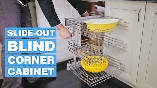 Slide-Out Blind Corner Cabinet