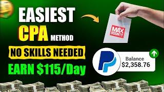 Earn $105 Every 24 Hours with This Free CPA Platform – No Skills Needed! ($115/Day)