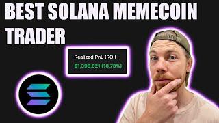 THIS TRADER MADE OVER $1.6 MILLION SNIPING MEMECOINS ON SOLANA