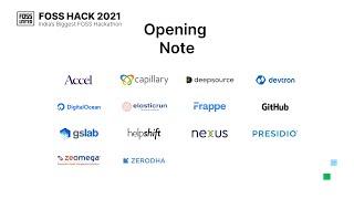 #FOSSHack2021 | Opening Note | FOSS United