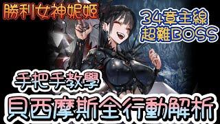 【勝利女神：妮姬】【NIKKE】主線Hard 34-38~貝西摩斯全行動解析!