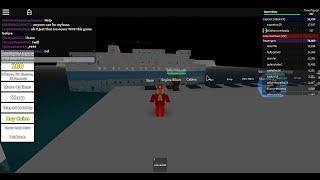 Roblox Sinking ship gameplay Part 1