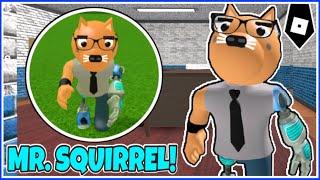 How to get "MR. SQUIRREL" BADGE + SQUIRREL MORPH/SKIN in PIGGY RP CUSTOMS ROLEPLAY! - ROBLOX