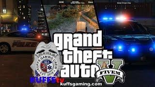 KUFFStv LIVE! Episode 12 | Multiple Officer Viewpoints, As It Happens | GTA FiveM KUFFS vRP Roleplay