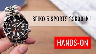 HANDS-ON: Seiko 5 Sports Automatic SSK001K1 GMT Series