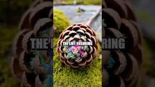 Crafting a Natural Firestarter from Pine Cones
