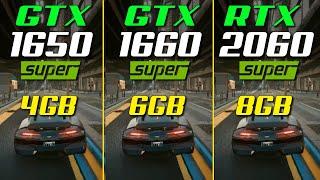 GTX 1650 Super vs. GTX 1660 Super vs. RTX 2060 Super | in 2021