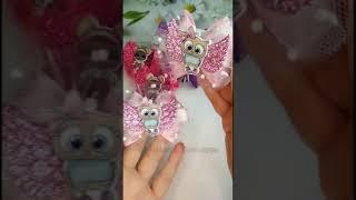 Маленькие бантики канзаши #shorts