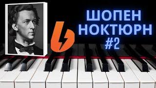 Шопен Ноктюрн Ми бемоль мажор. Справится новичок.