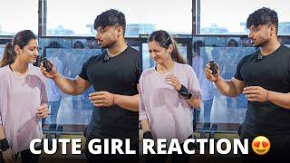 MAKING PEOPLE TRY SMELLING SALT IN A COMMERCIAL GYM - CRAZY REACTIONS 