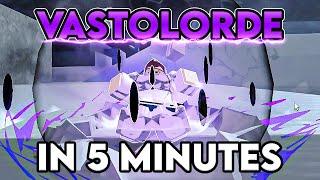 HOW TO BECOME VASTOLORDE IN 5 MINUTES (Roblox Peroxide)