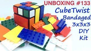 Unboxing №133 CubeTwist Bandaged 3x3x3 DIY Kit