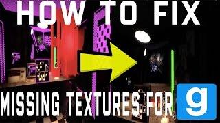 How to FIX Missing Textures on Garry's Mod (MAC) (100% Guaranteed)