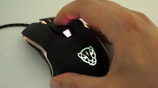 MOTOSPEED V20 Catamount 8 Buttons 5000DPI RGB Backlit Wired Gaming Mouse