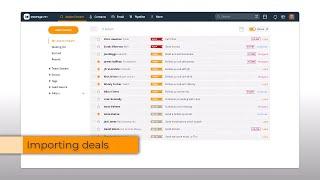 How to import sales deals into your CRM | OnePageCRM How To